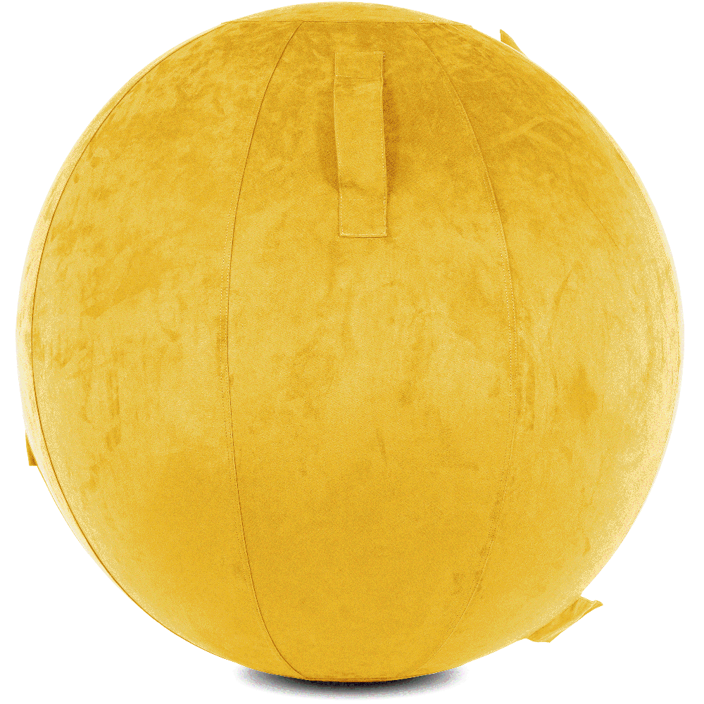360 - COV-85-COWBALL-Byellow - Husband Pillow