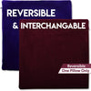 Mauve Purple / Cover Only | Mauve Purple / Down Feather | Mauve Purple / Fiber Fill | Mauve Purple / Memory Foam | Mauve Purple / Microbead 