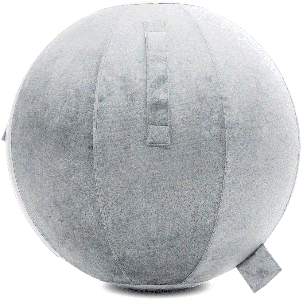 360 - YOGA-65-PBALL-LightGrey-Elect - Husband Pillow