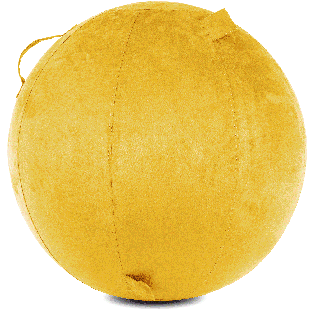 360 - YOGA-75-COWBALL-BYellow-Elect - Husband Pillow