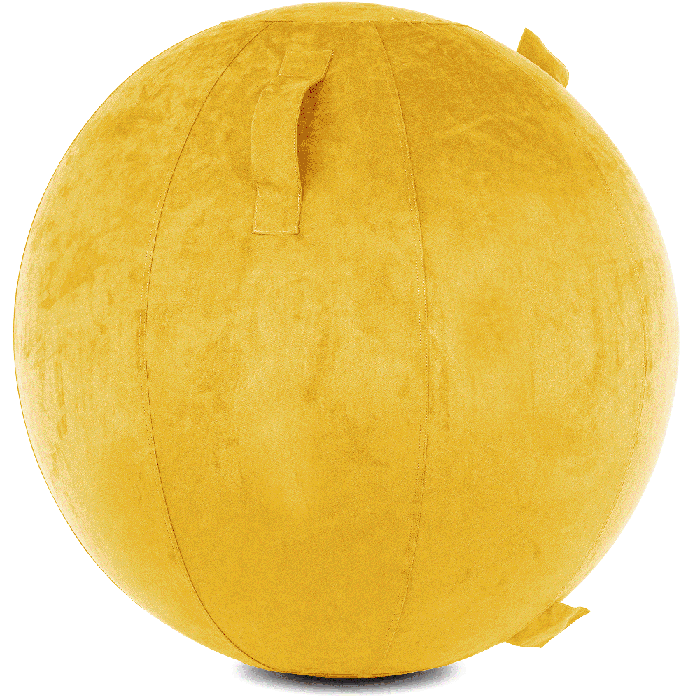 360 - YOGA-75-COWBALL-BYellow-Elect - Husband Pillow