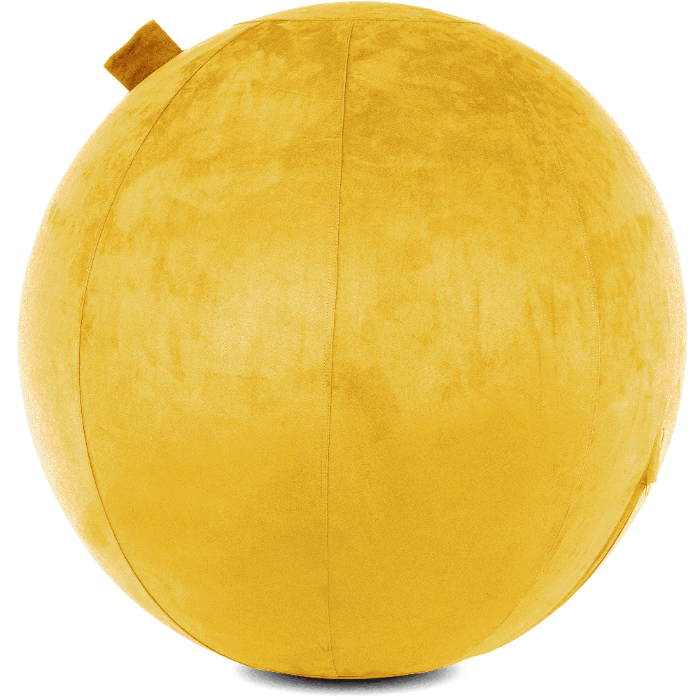 360 - YOGA-75-COWBALL-BYellow-Manual - Husband Pillow