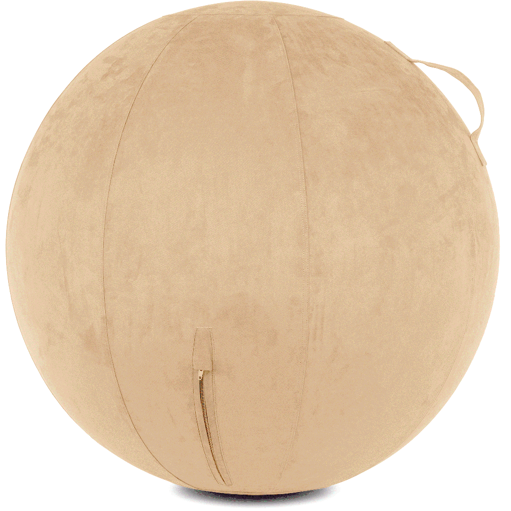 360 - YOGA-75-COWBALL-CTaupe-Elect - Husband Pillow