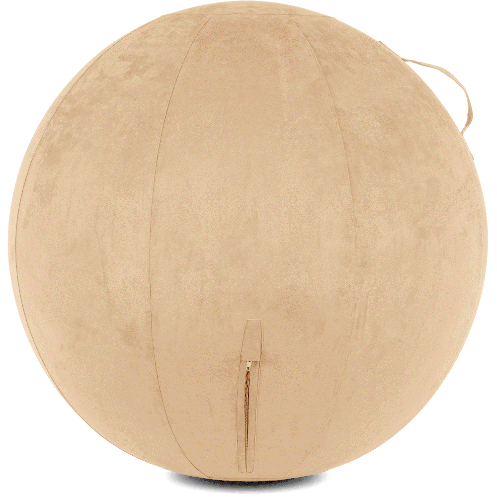 360 - YOGA-75-COWBALL-CTaupe-Elect - Husband Pillow