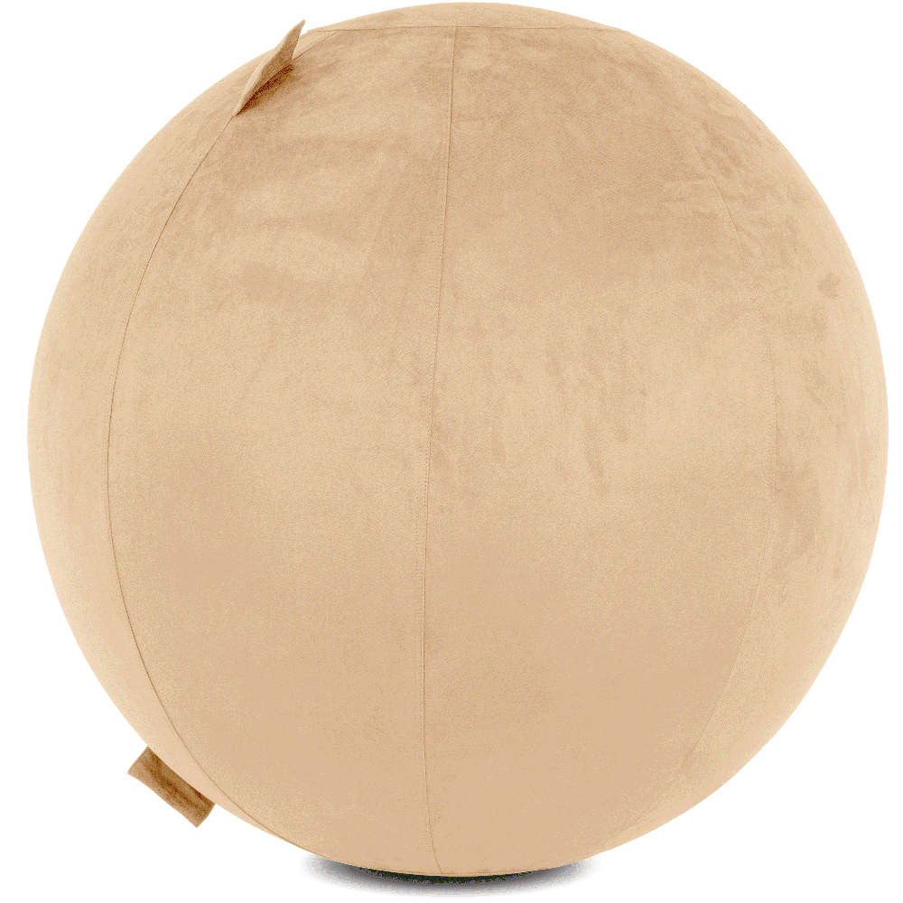 360 - YOGA-75-COWBALL-CTaupe-Elect - Husband Pillow