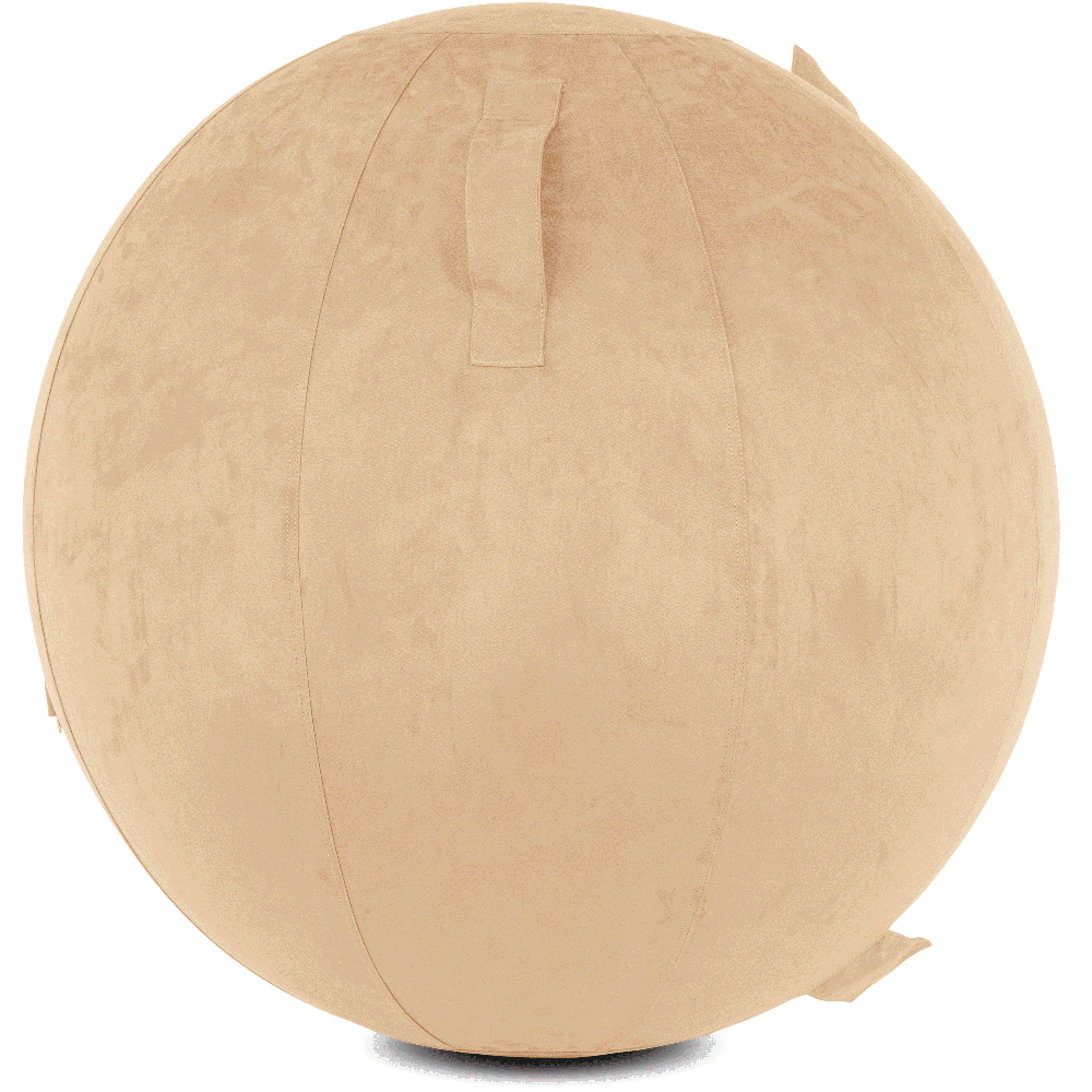 360 - YOGA-75-COWBALL-CTaupe-Elect - Husband Pillow