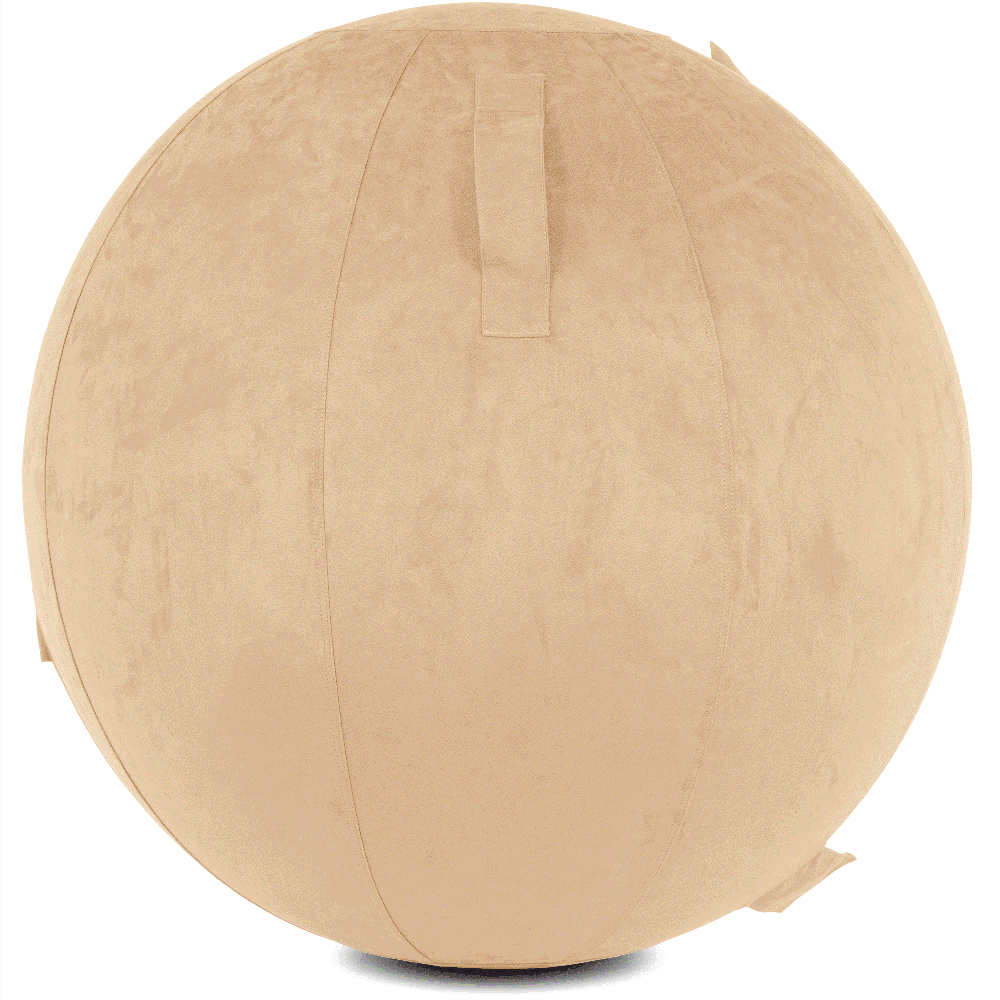 360 - YOGA-75-COWBALL-CTaupe-Manual - Husband Pillow
