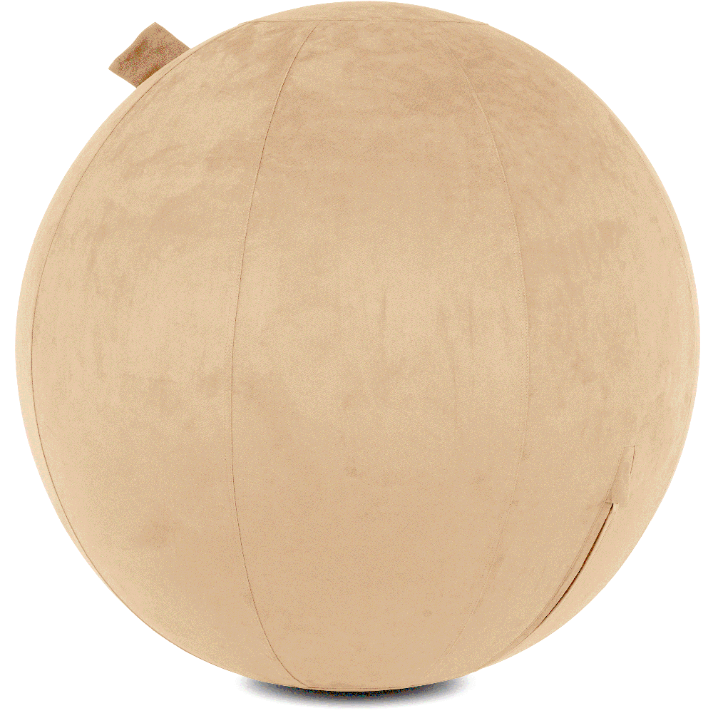 360 - YOGA-75-COWBALL-CTaupe-Manual - Husband Pillow