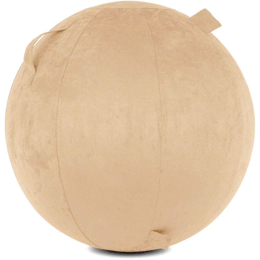 360 - YOGA-75-COWBALL-CTaupe-Manual - Husband Pillow