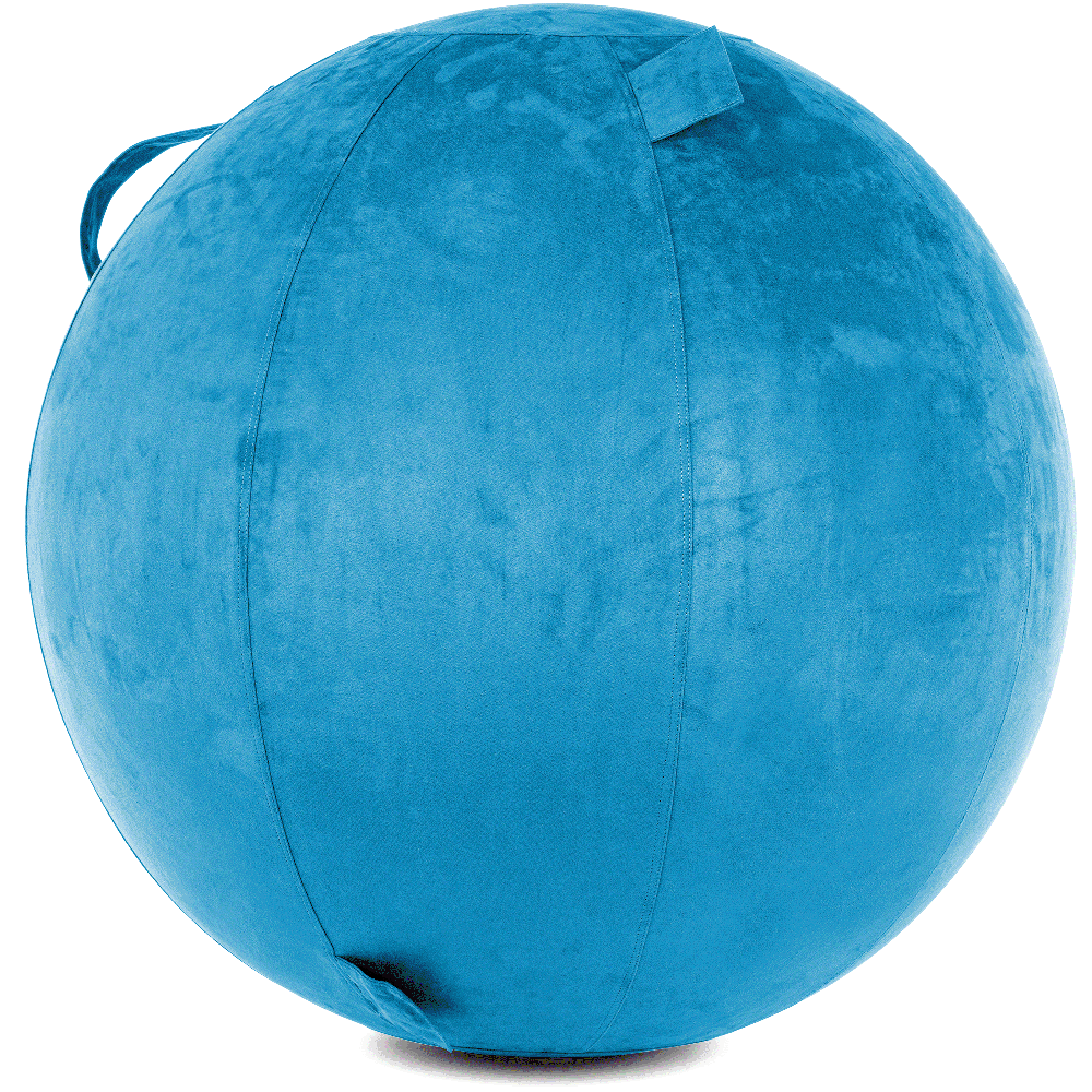 360 - YOGA-75-COWBALL-RBlue-Elect - Husband Pillow