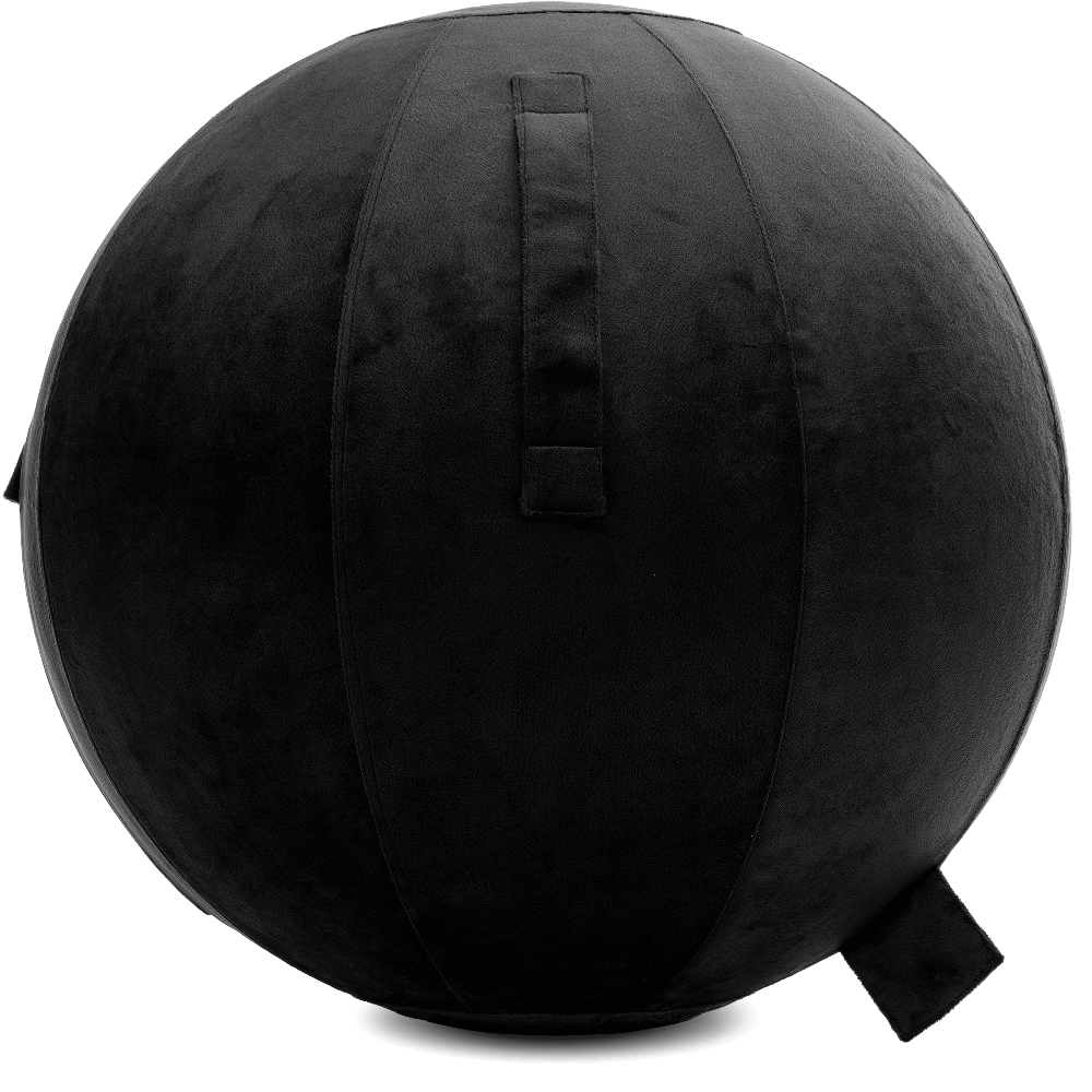 360 - YOGA-75-PBALL-Black-Elect - Husband Pillow