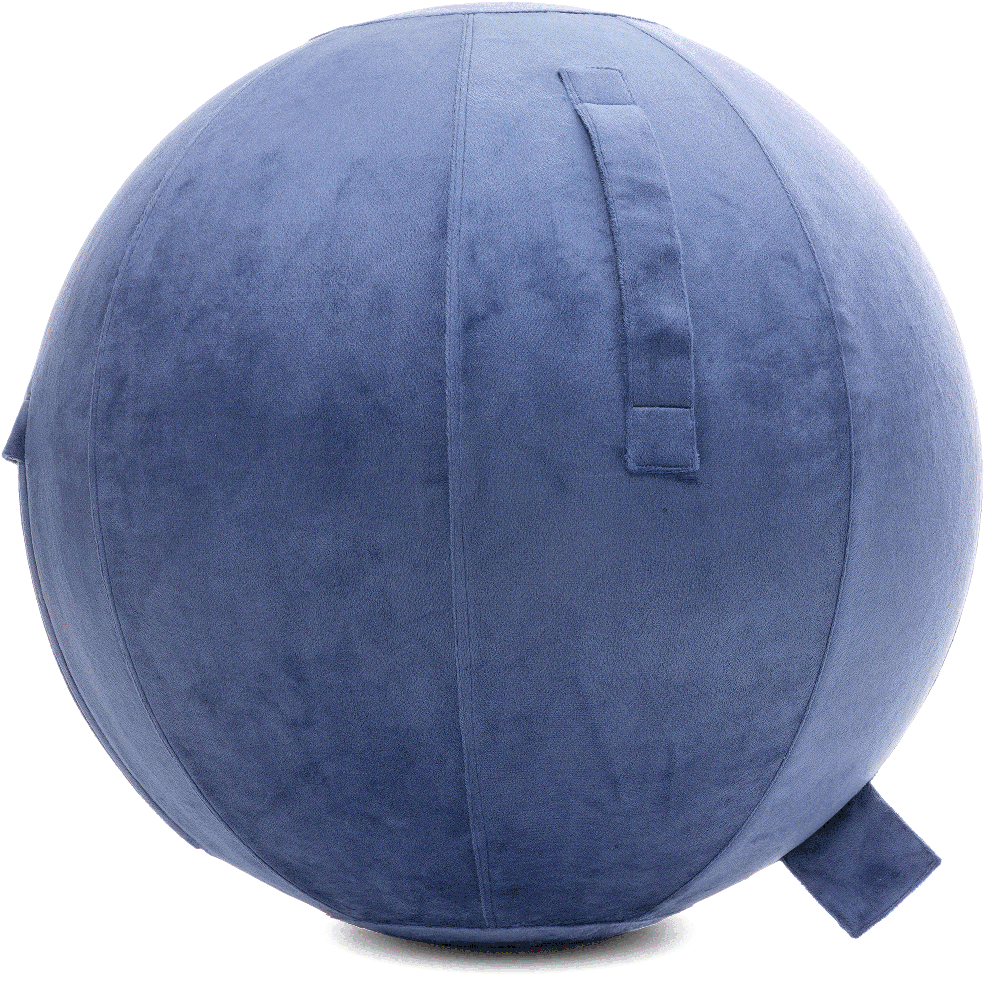 360 - YOGA-75-PBALL-DBlue-Elect - Husband Pillow