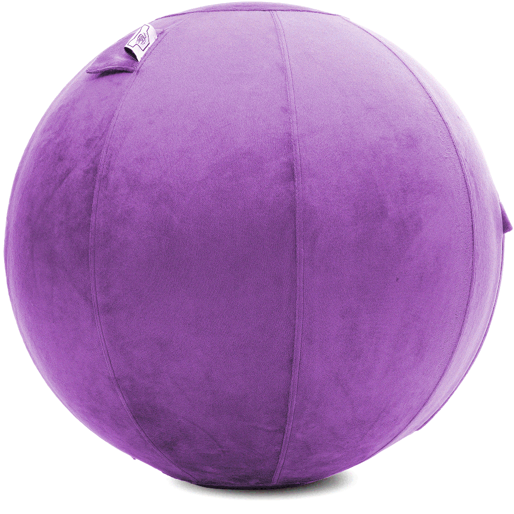 360 - YOGA-75-PBALL-Lt-Purple-Manual - Husband Pillow