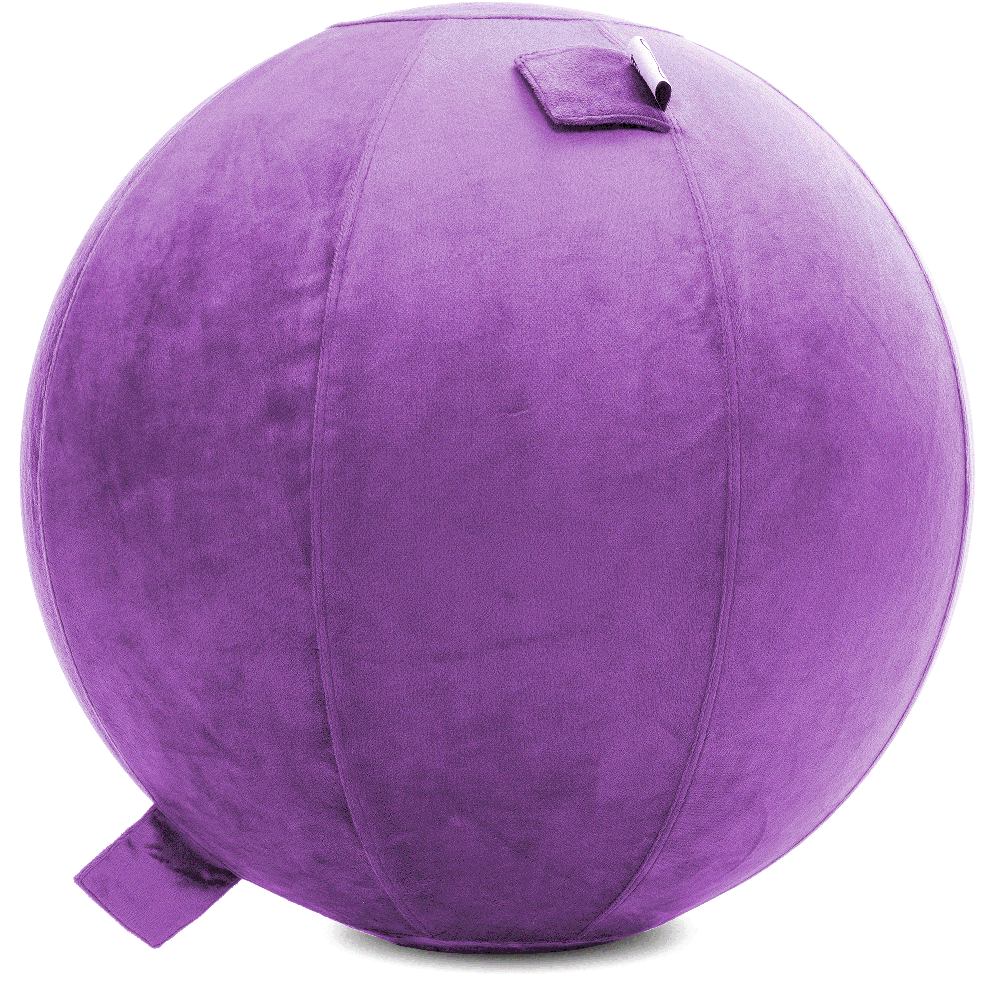 360 - YOGA-75-PBALL-Lt-Purple-Manual - Husband Pillow