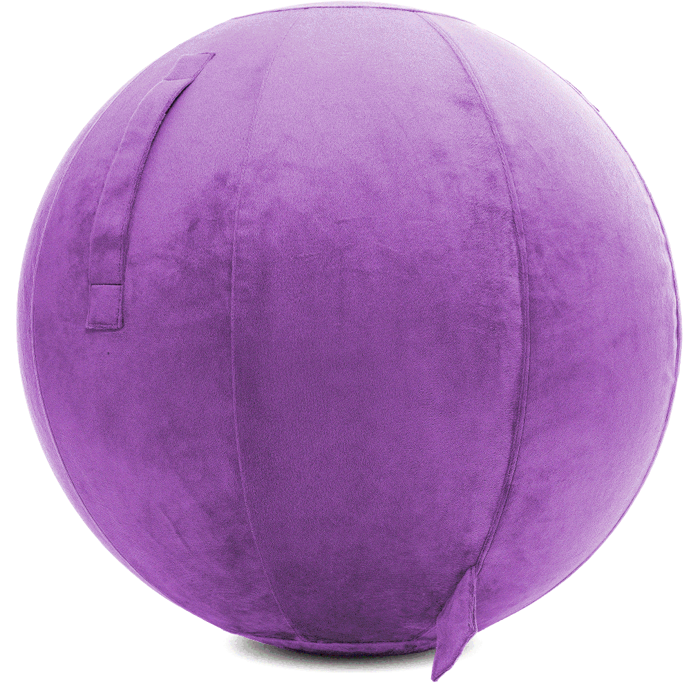 360 - YOGA-75-PBALL-Lt-Purple-Manual - Husband Pillow