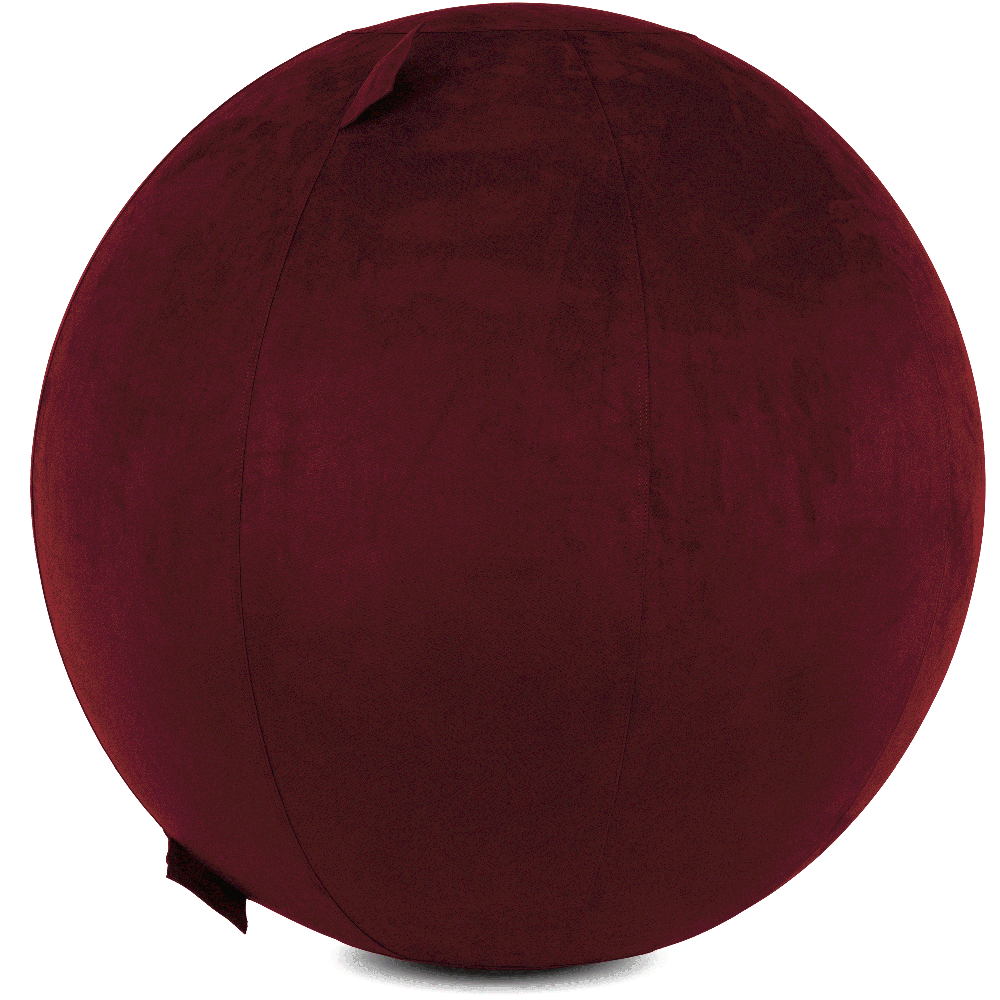 360 - YOGA-85-COWBALL-AMaroon-Manual - Husband Pillow