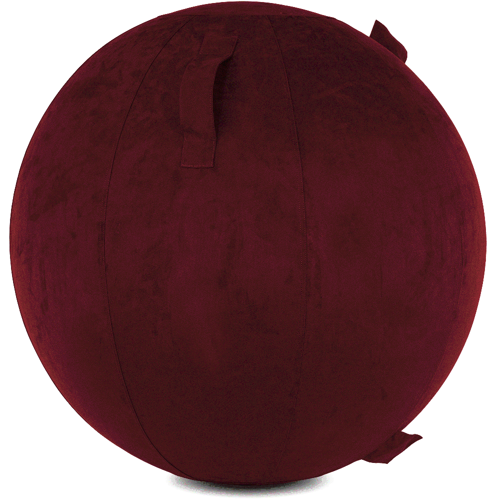 360 - YOGA-85-COWBALL-AMaroon-Manual - Husband Pillow