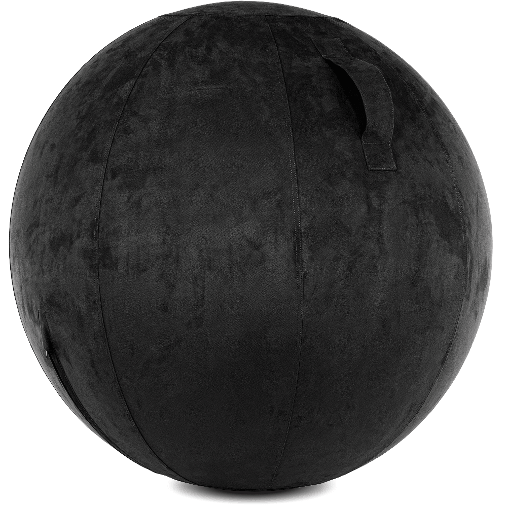 360 - YOGA-85-COWBALL-Sblack-Manual - Husband Pillow
