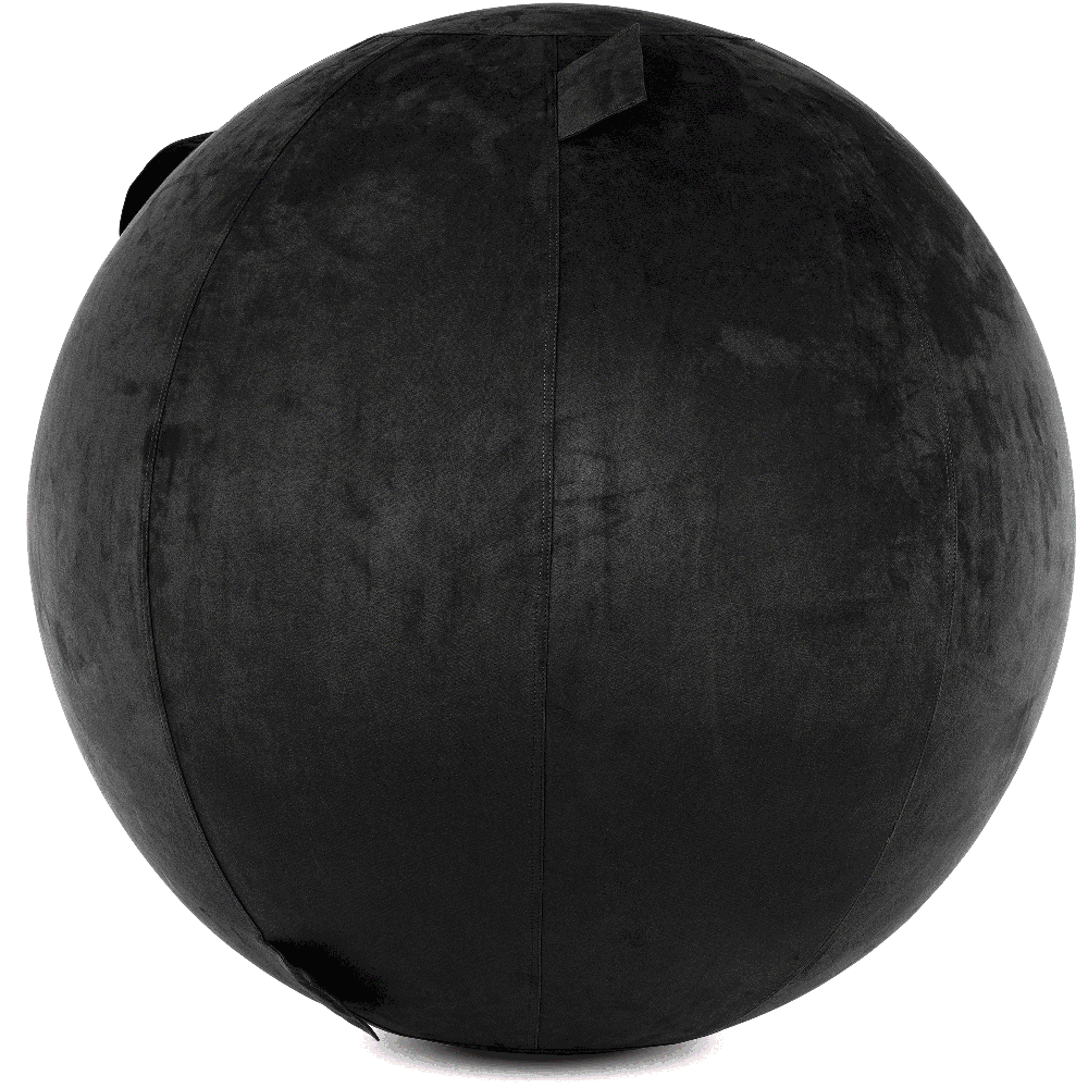 360 - YOGA-85-COWBALL-Sblack-Manual - Husband Pillow