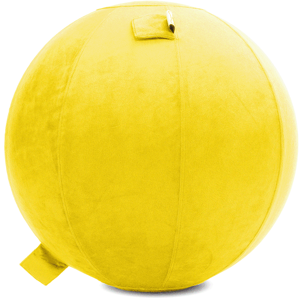 360 - YOGA-85-PBALL-BYellow-Manual - Husband Pillow