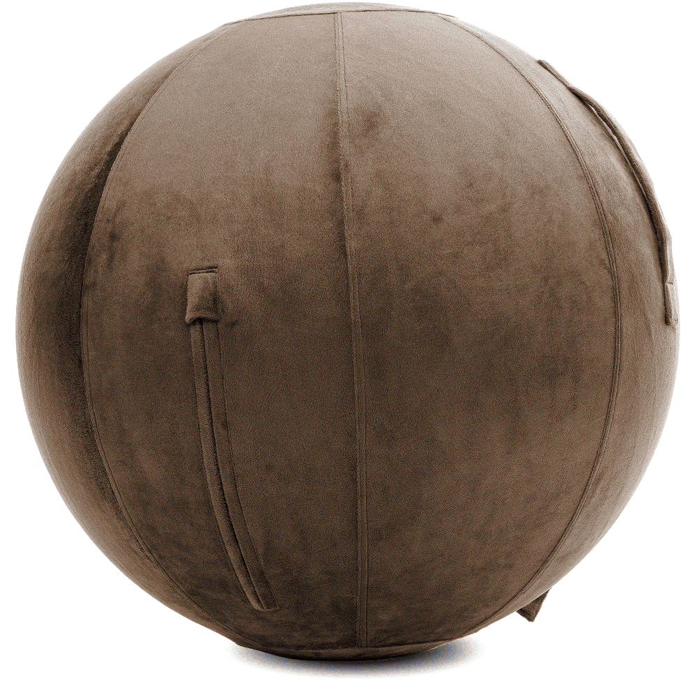 360 - YOGA-85-PBALL-Choc-Manual - Husband Pillow