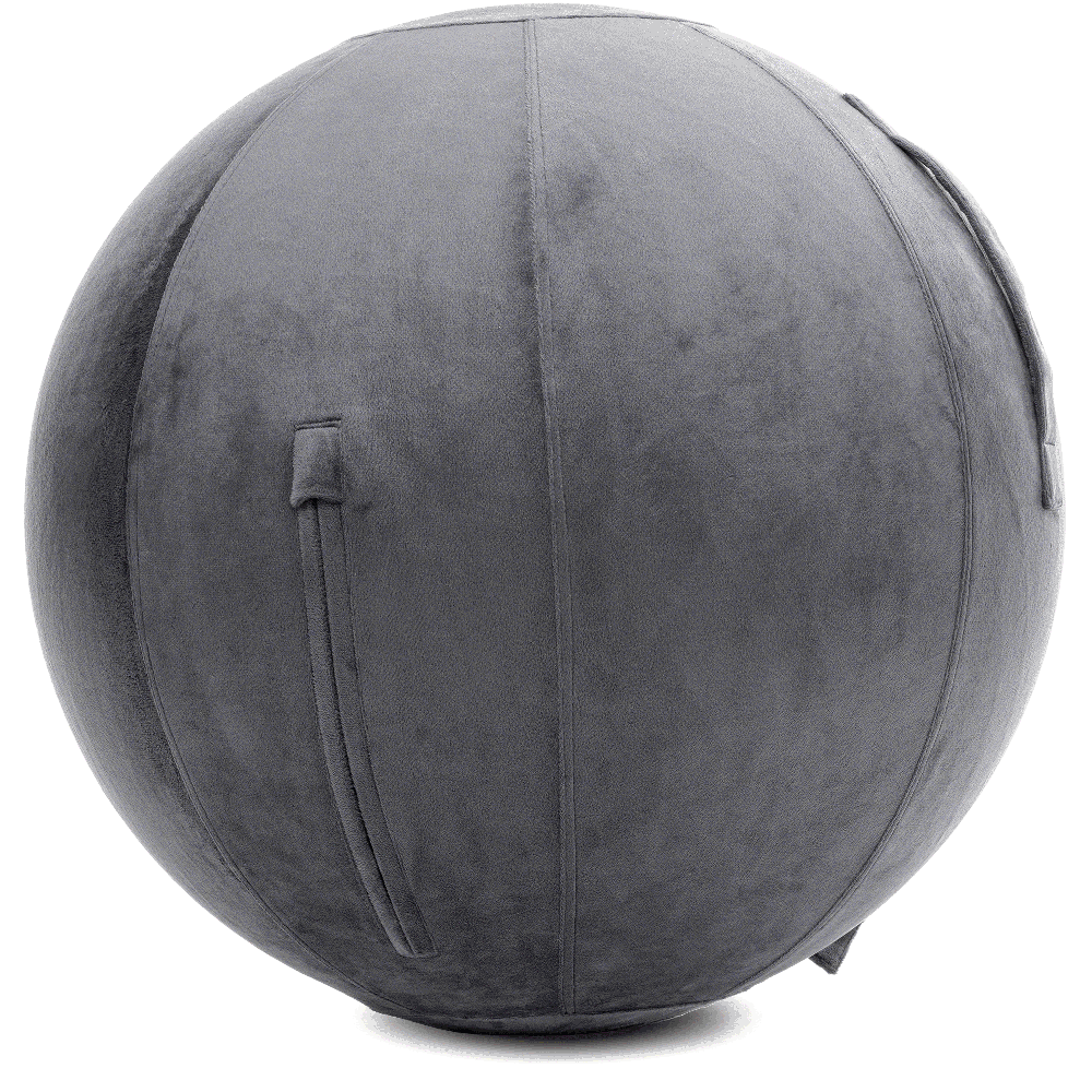 360 - YOGA-85-PBALL-Dgrey-Elect - Husband Pillow