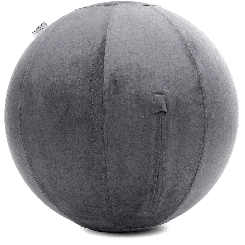 360 - YOGA-85-PBALL-Dgrey-Elect - Husband Pillow