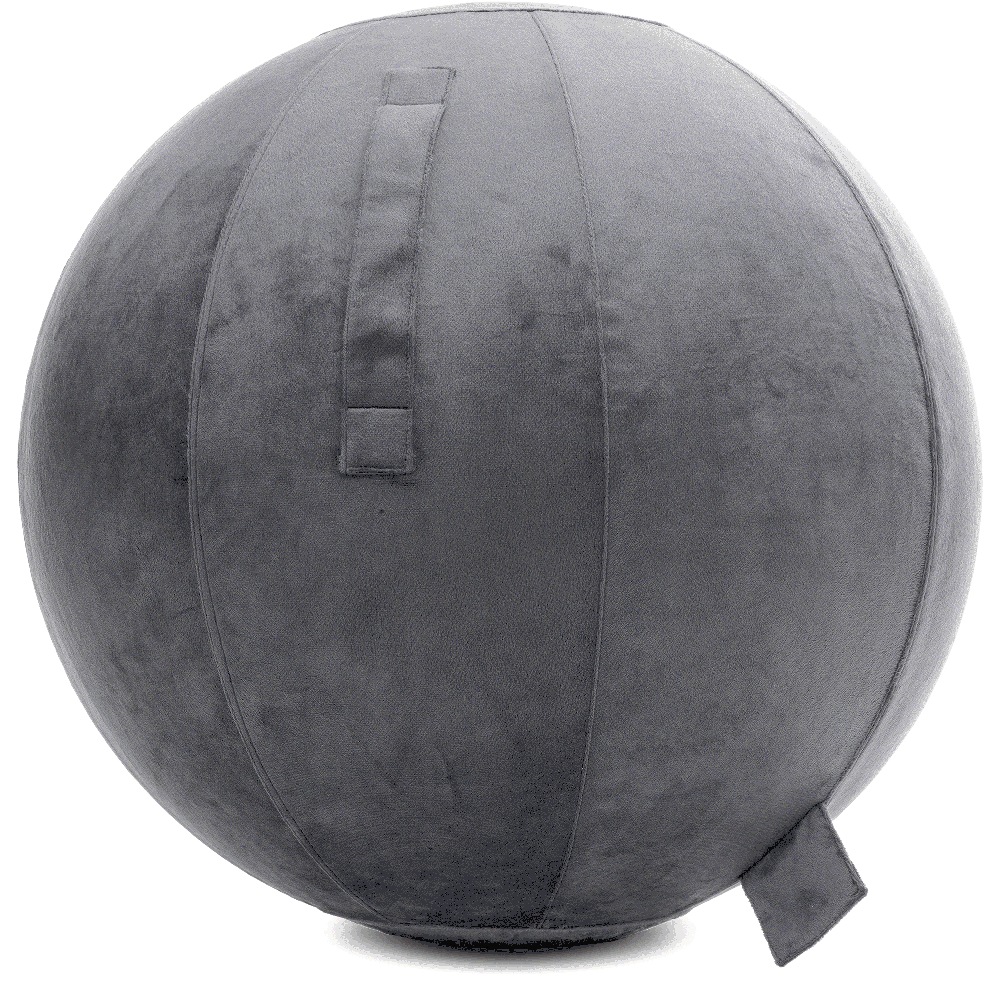 360 - YOGA-85-PBALL-Dgrey-Elect - Husband Pillow