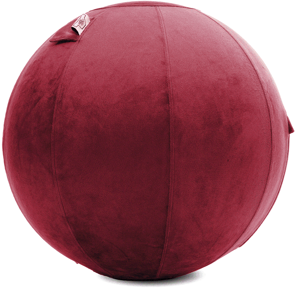 360 - YOGA-85-PBALL-Maroon-Manual - Husband Pillow
