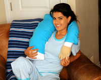 Boyfriend Microbead Pillow - Cuddly Form Body Pillow with Benefits - Travel Pillow