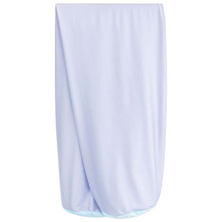 Cover Only - Body Pillowcase for Silky Touch Pillowcase, 48 X 8 - Silver Mist Blue