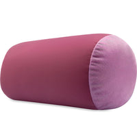 Microbead Squishy Bolster Neck Roll Pillow - Silky Feel, 14" x 8" x 8"