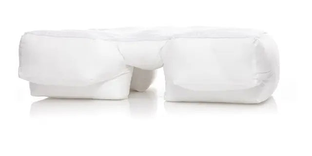 Wife Pillow 2.0 turning, a zipped fill pillar you can add fill to or take fill out of